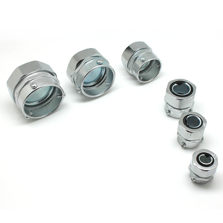 包塑軟管三柱卡套接頭