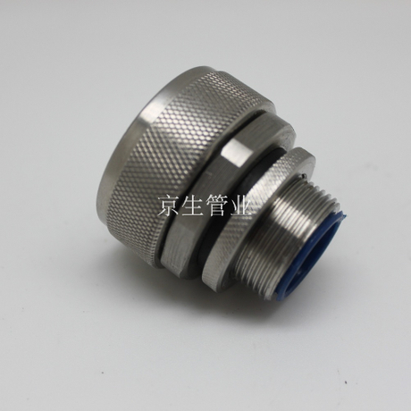 DPJ不銹鋼端式滾花接頭 不銹鋼金屬接頭 不銹鋼金屬軟管箱接頭 