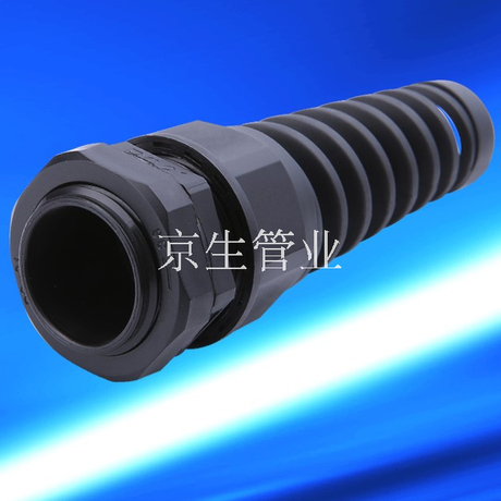 防折彎塑料電纜接頭 彈簧式防水電纜鎖頭 旋轉式塑料電纜固定頭